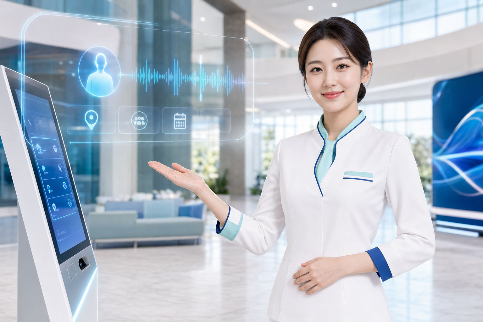 HTS AI Platform 병원 AI 안내원